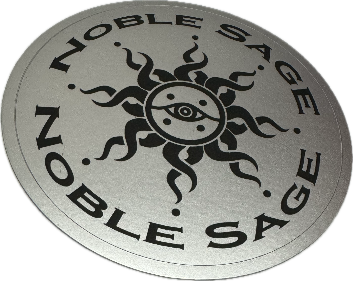 Metallic Noble Sage Eldritch Eye Sticker